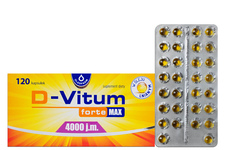 D-VITUM FORTE MAX 4000 j.m. 120 kapsułek