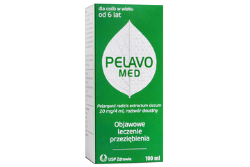 PELAVO MED 20 mg/4 ml roztwór doustny 100 ml