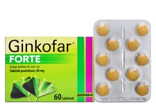GINKOFAR FORTE 80 mg 60 tabletek