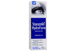 STARAZOLIN HYDROFORTE 10 ml krople do oczu