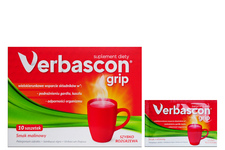 VERBASCON GRIP smak malinowy 10 saszetek