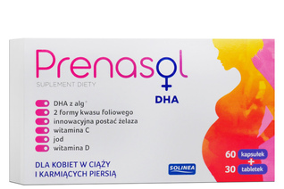 PRENASOL DHA 60 kapsułek + 30 tabletek