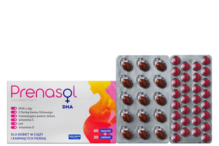 PRENASOL DHA 60 kapsułek + 30 tabletek