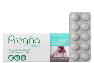 PREGNA VOMI 20 gum do żucia