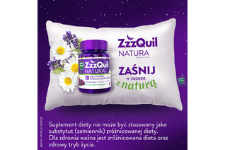 ZZZQUIL NATURA ŻELKI smak owoców leśnych 30 sztuk