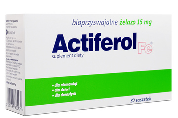 ACTIFEROL 15 mg 30 saszetek
