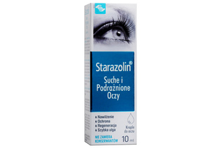STARAZOLIN SUCHE I PODRAŻNIONE OCZY 10 ml