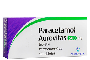 PARACETAMOL AUROVITAS 500 mg 50 tabletek