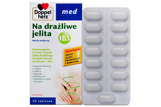 DOPPELHERZ MED NA DRAŻLIWE JELITA 30 tabletek