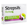 STREPSILS HERBAL bez czarny i jeżówka 24 tabletki do ssania