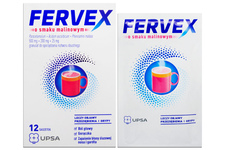 FERVEX SMAK MALINOWY 12 saszetek