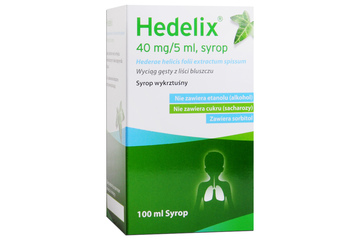 HEDELIX 40 mg/ 5 ml 100 ml syrop