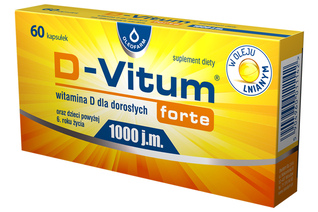 D-VITUM FORTE 1000 j.m. 60 kapsułek