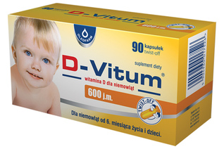 D-VITUM 600 j.m. 90 kapsułek