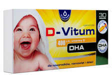 D-VITUM 400 j.m. DHA 30 kapsułek