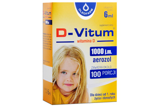 D-VITUM 1000 j.m. 6 ml aerozol