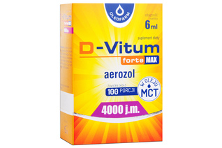 D-VITUM FORTE MAX 4000 j.m. 6 ml aerozol