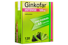 GINKOFAR INTENSE 120 mg 120 tabletek