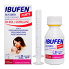 IBUFEN DLA DZIECI FORTE 200 mg/ 5 ml smak malinowy 100 ml zawiesina doustna