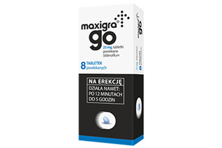 MAXIGRA GO 25 mg 8 tabletek