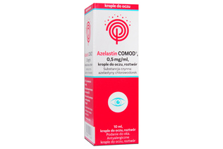 AZELASTIN COMOD 0,5 mg/ml 10 ml krople do oczu