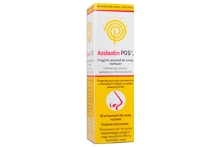 AZELASTIN POS 1 mg/ml 10 ml aerozol do nosa