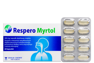 RESPERO MYRTOL 300 mg 20 kapsułek