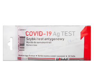 BISAF Covid-19 Ag TEST antygenowy, wymazowy, domowy 1 szt.