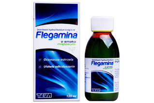 FLEGAMINA SMAK MIĘTOWY 4mg/5ml 120 ml syrop