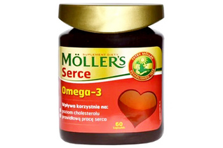 MOLLER'S SERCE OMEGA-3 60 kapsułek