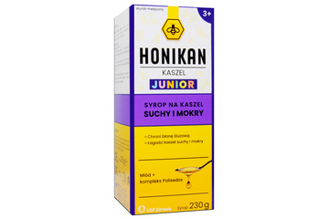 HONIKAN KASZEL JUNIOR 230 g syrop