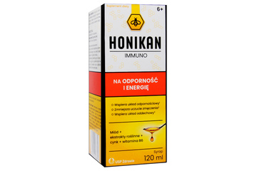 HONIKAN IMMUNO NA ODPORNOŚĆ I ENERGIĘ 120 ml