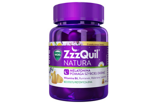 ZZZQUIL NATURA ŻELKI smak mango i banan 30 sztuk