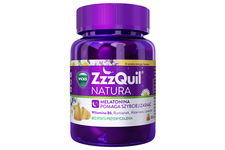 ZZZQUIL NATURA ŻELKI smak mango i banan 30 sztuk