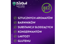 ZZZQUIL NATURA ŻELKI smak mango i banan 30 sztuk