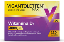 VIGANTOLETTEN MAX 4000 j.m. 120 kapsułek