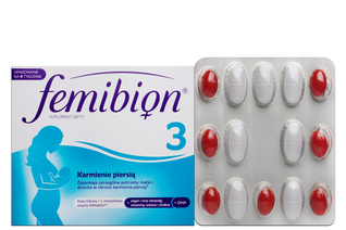 FEMIBION 3 KARMIENIE PIERSIĄ 28 tabletek i 28 kapsułek