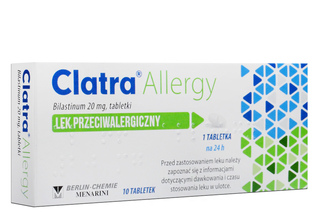 CLATRA ALLERGY 10 tabletek