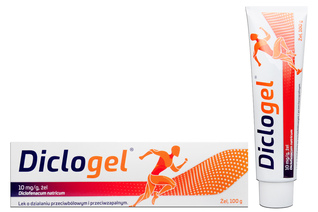 DICLOGEL 10 mg/g 100 g żel 