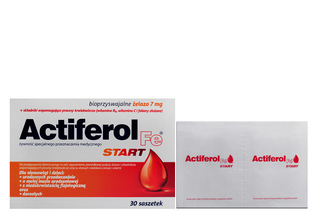 ACTIFEROL START 7 mg 30 saszetek