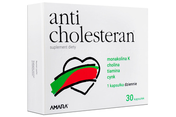 ANTI CHOLESTERAN 30 kapsułek