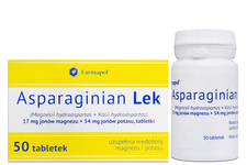ASPARAGINIAN LEK 50 tabletek