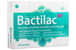 BACTILAC NF 20 kapsułek
