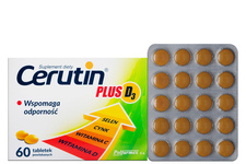 CERUTIN PLUS D3 60 tabletek