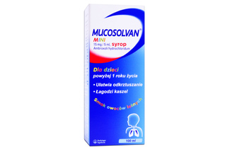 MUCOSOLVAN MINI SMAK OWOCÓW LEŚNYCH 100 ml syrop