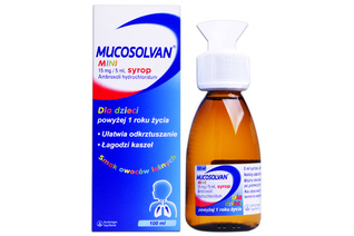 MUCOSOLVAN MINI SMAK OWOCÓW LEŚNYCH 100 ml syrop