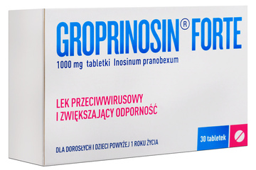 GROPRINOSIN FORTE 30 tabletek