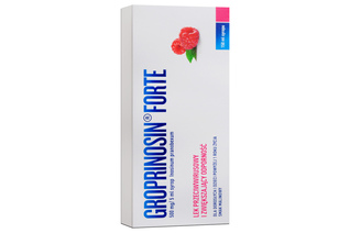 GROPRINOSIN FORTE 150 ml syrop smak malinowy