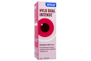 HYLO DUAL INTENSE NAWILŻAJĄCE KROPLE DO OCZU 10 ml 