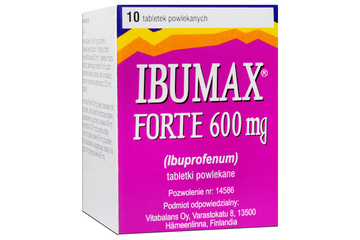 IBUMAX FORTE 600 mg 10 tabletek